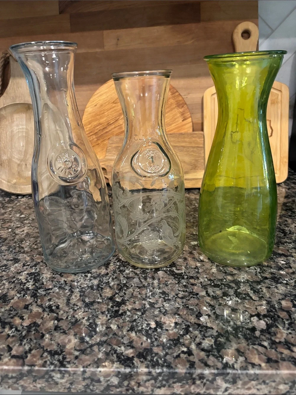 Carafe Set - Home Accents anchor hocking glass 3